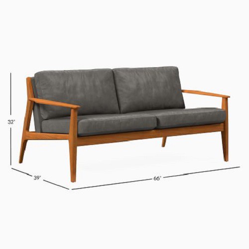 Leather Sofa With Solid Wood Frame Leather Sofa With Solid Wood Frame
