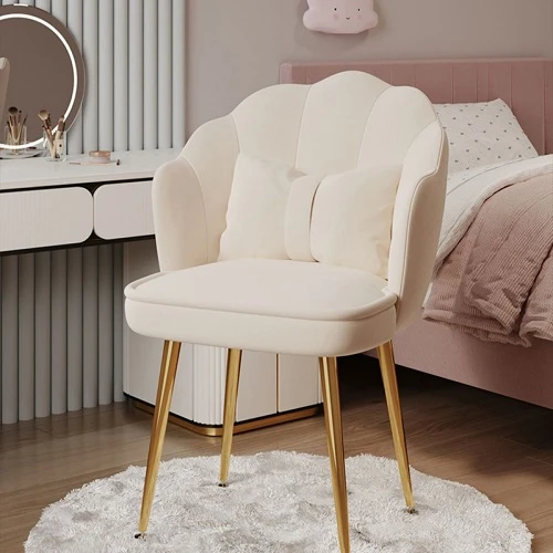 Designer Vanity Chair With Backrest Designer Vanity Chair With Backrest