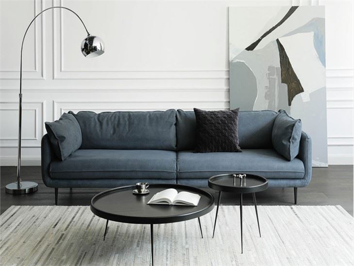 Fabric Reclining Sectional Sofa