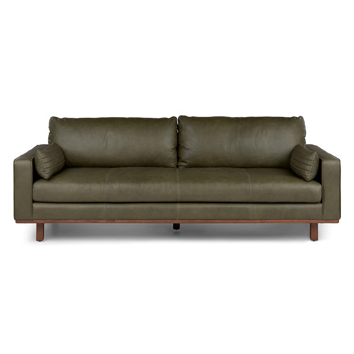 Avocado Green Sectional Sofa